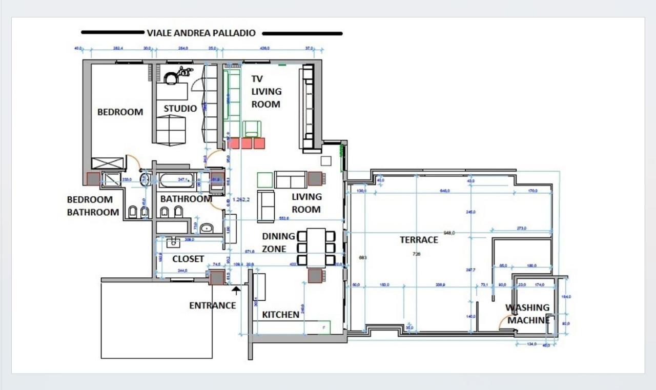 Palladio 20 Loft And Terrace Apartamento Verona Exterior foto